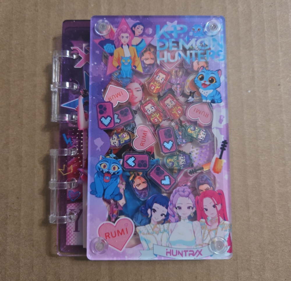 K-Pop Demon Hunter A7 Acrylic Shaker Notebook